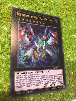 Raidraptor - Satellite Cannon Falcon - bllr-en073 - Ultra Rare 1st Edition