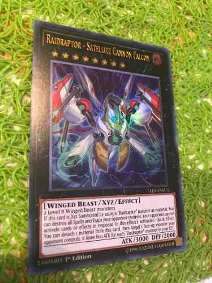 Raidraptor - Satellite Cannon Falcon - bllr-en073 - Ultra Rare 1st Edition 1