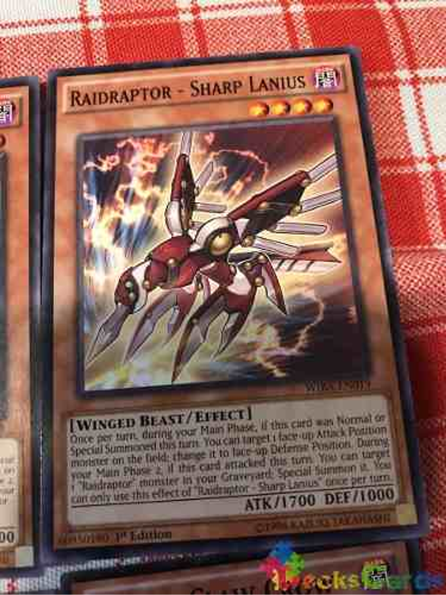 Raidraptor - Sharp Lanius - wira-en019 - Common 1st Edition 1