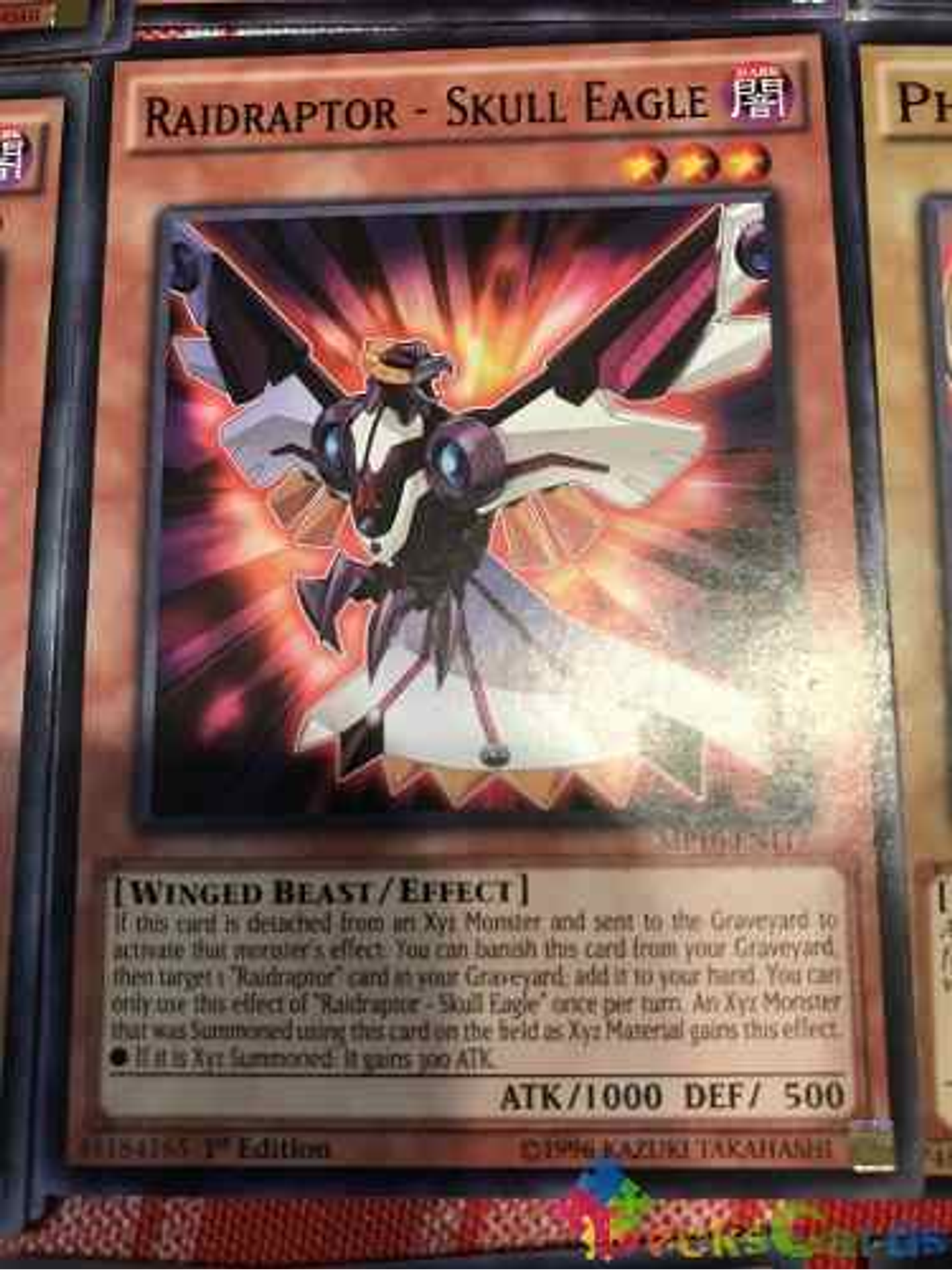 Raidraptor - Skull Eagle - mp16-en117 - Common 1st Edition 1