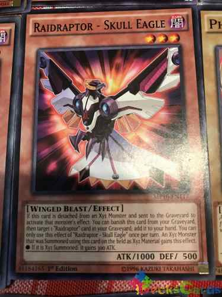 Raidraptor - Skull Eagle - mp16-en117 - Common 1st Edition 1