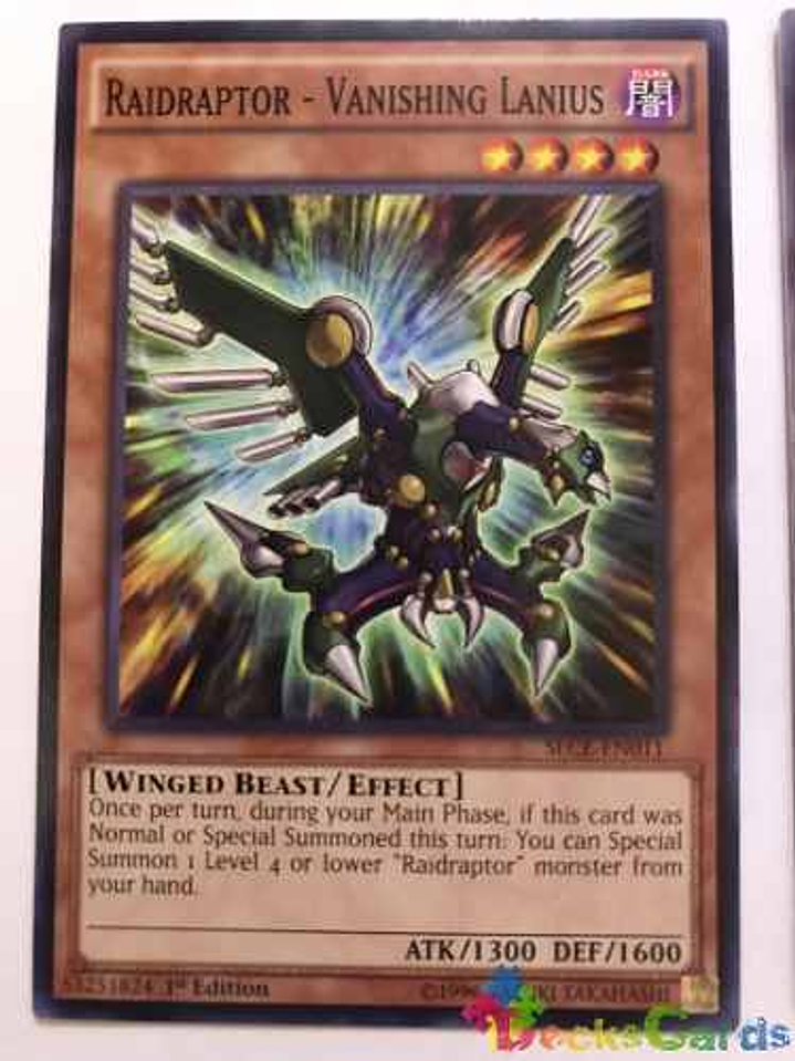 Raidraptor - Vanishing Lanius - sece-en011 - Common 1st Edit 1
