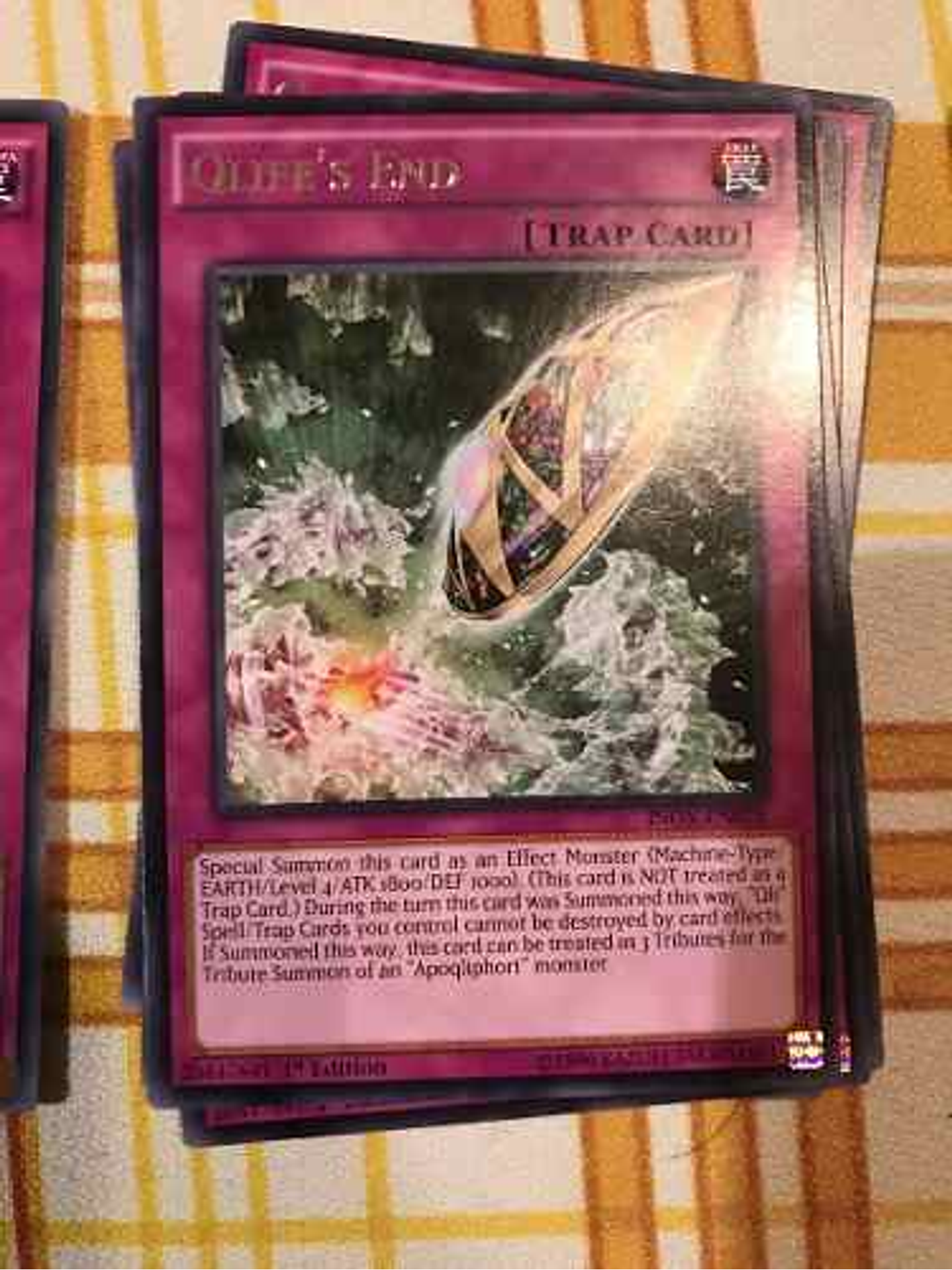 Qlife's End - inov-en076 - Rare 1st Edition 2