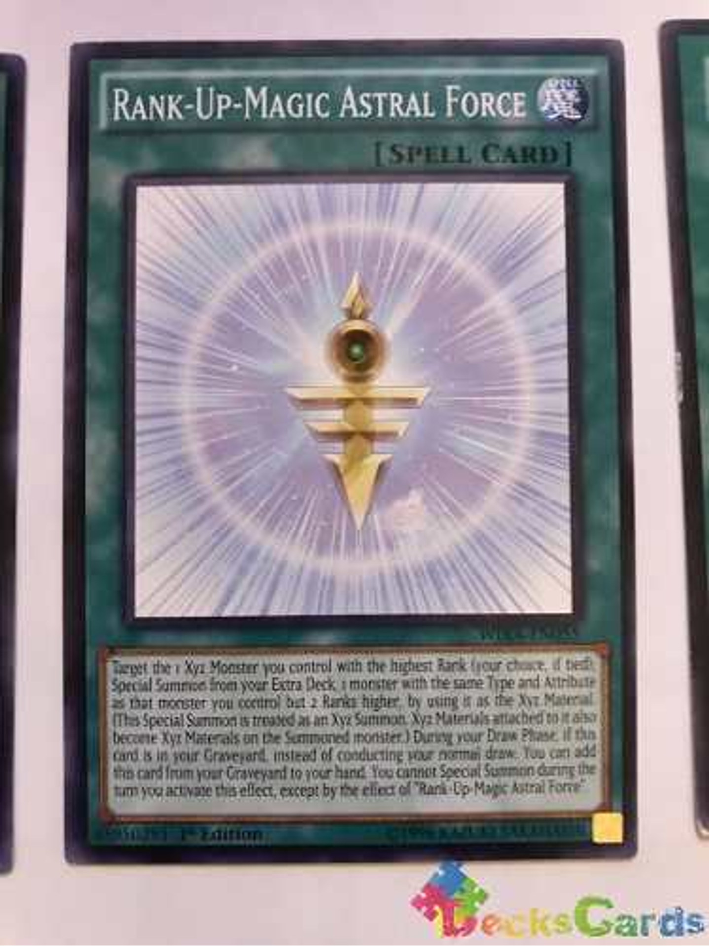 Rank-up-magic Astral Force - wira-en055 - Common 1st Edition 1