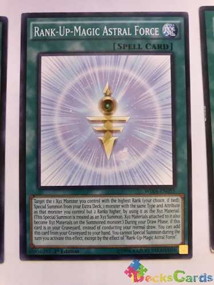 Rank-up-magic Astral Force - wira-en055 - Common 1st Edition 1