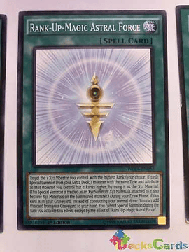 Rank-up-magic Astral Force - wira-en055 - Common 1st Edition