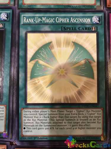 Rank-up-magic Cipher Ascension - dpdg-en042 - Common 1st Edition