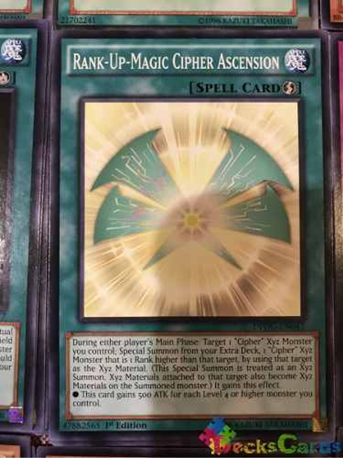 Rank-up-magic Cipher Ascension - dpdg-en042 - Common 1st Edition 1