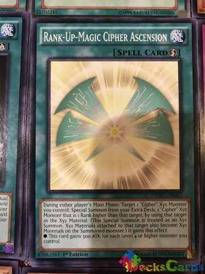 Rank-up-magic Cipher Ascension - dpdg-en042 - Common 1st Edition 1