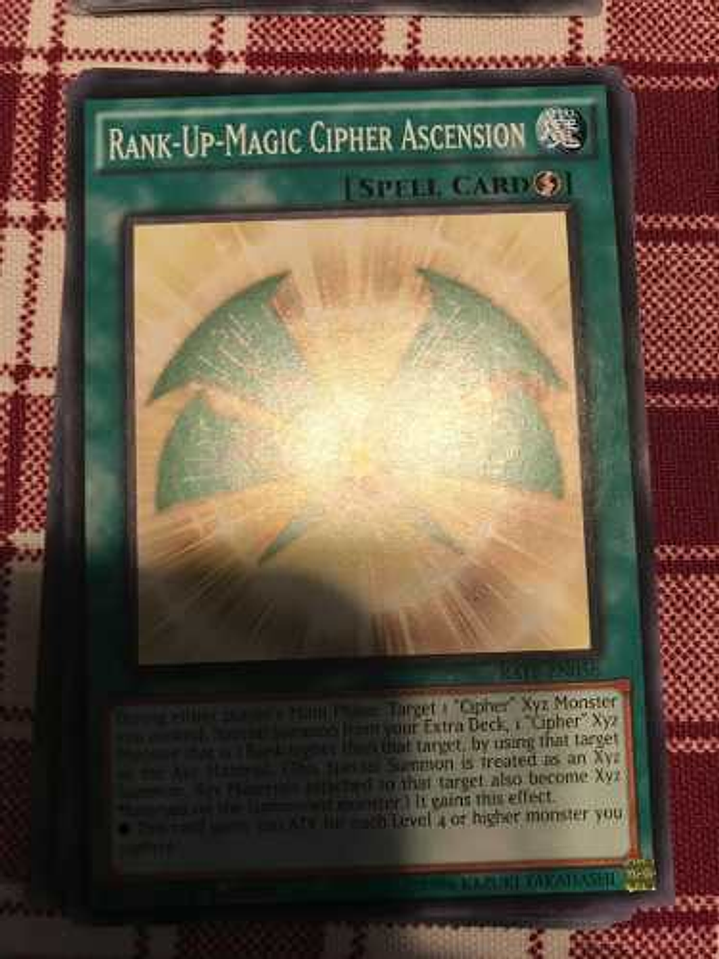 Rank-up-magic Cipher Ascension - rate-en056 - Common 1st Edition 1