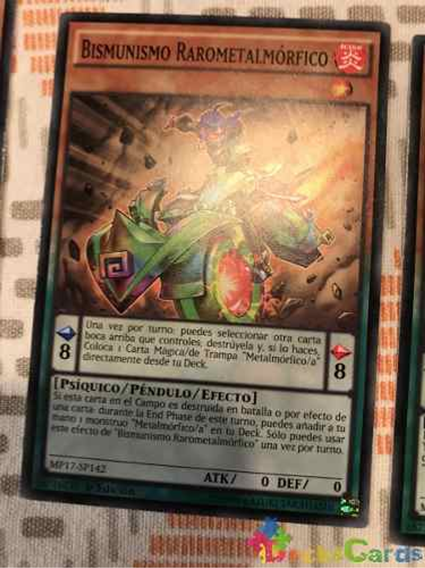 Raremetalfoes Bismugear - mp17-en142 - Common 1st Edition 1