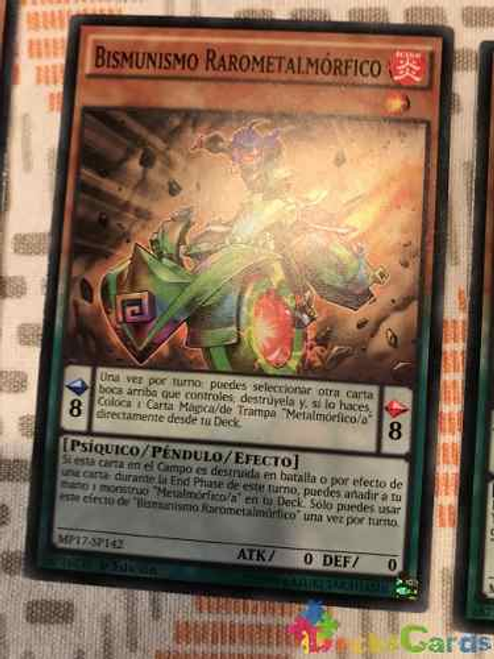 Raremetalfoes Bismugear - mp17-en142 - Common 1st Edition 1