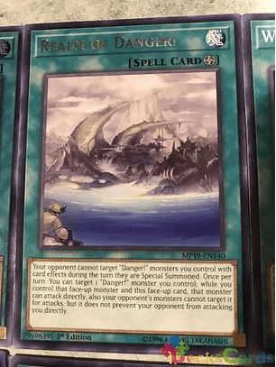 Realm Of Danger! - mp19-en140 - Rare 1st Edition