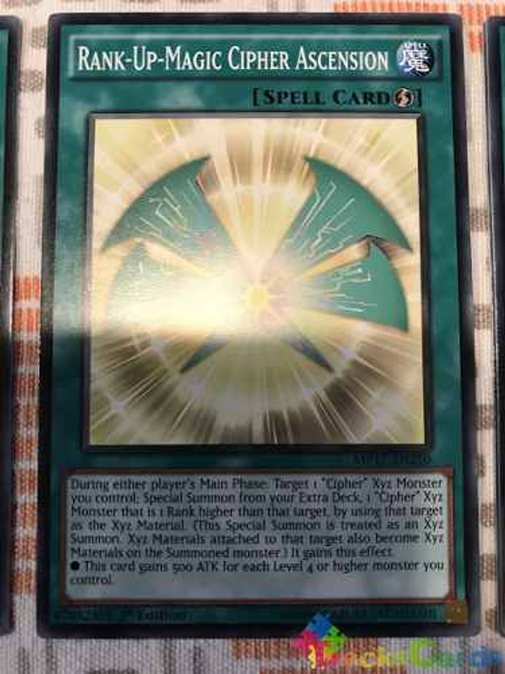 Rank-up-magic Cipher Ascension - mp17-en210 - Common 1st Edition 2