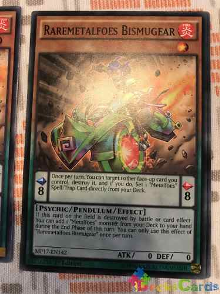 Raremetalfoes Bismugear - mp17-en142 - Common 1st Edition 2