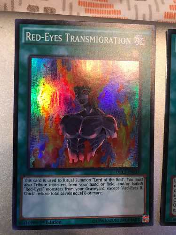 Red-eyes Transmigration - drl2-en017 - Super Rare 1st Edition 1