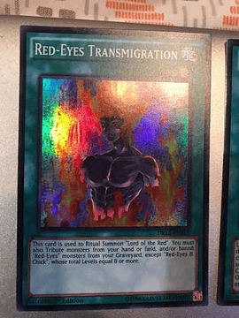 Red-eyes Transmigration - drl2-en017 - Super Rare 1st Edition