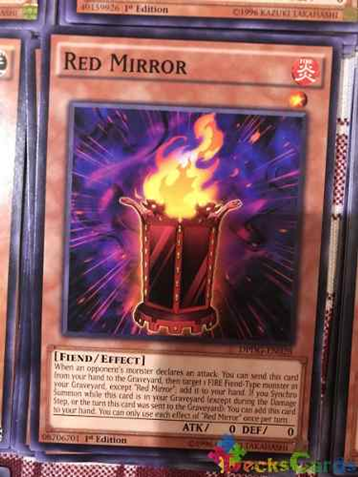 Red Mirror - dpdg-en028 - Common 1st Edition 1