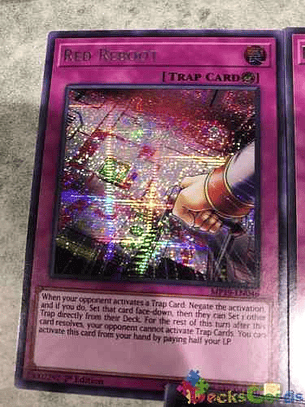 Red Reboot - mp19-en046 - Prismatic Secret Rare 1st Edition