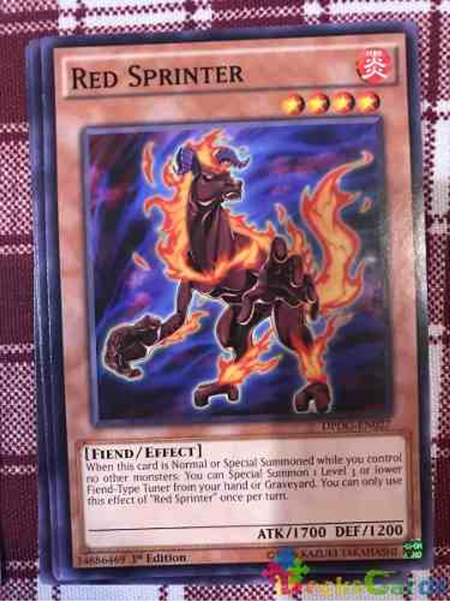 Red Sprinter - dpdg-en027 - Common 1st Edition 1