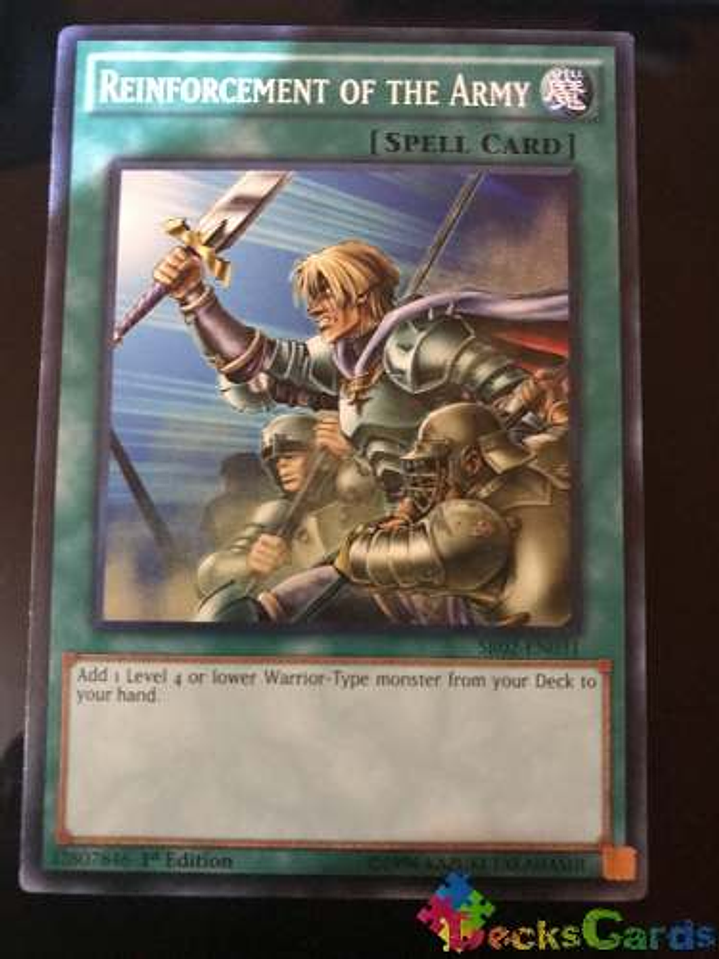 Reinforcement Of The Army - sr02-en031 - Common 1st Edition 1