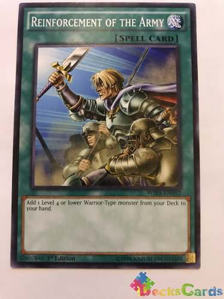 Reinforcement Of The Army - wira-en052 - Common 1st Edition 1
