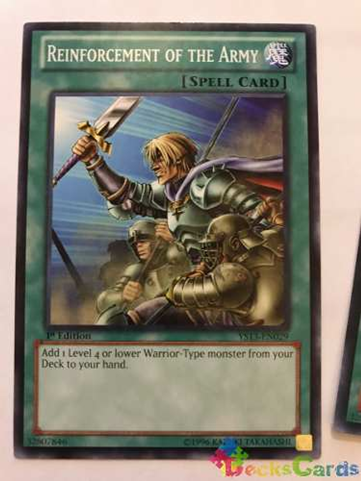 Reinforcement Of The Army - ys13-en029 - Common 1st Edition 1