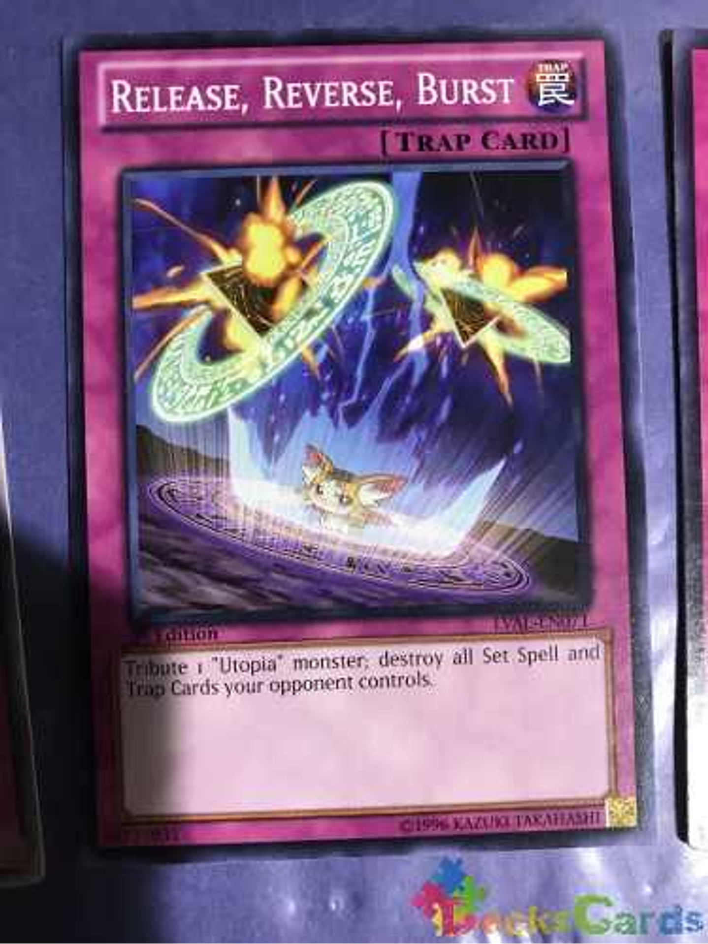 Release, Reverse, Burst - lval-en071 - Common 1st Edition 1