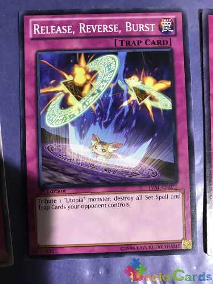 Release, Reverse, Burst - lval-en071 - Common 1st Edition 1