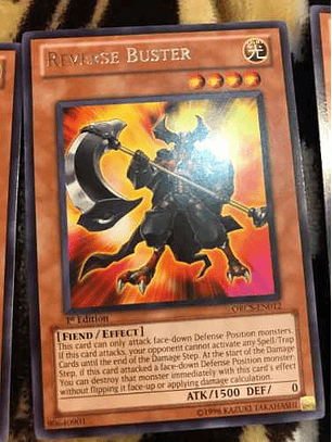 Reverse Buster - orcs-en012 - Rare 1st Edition
