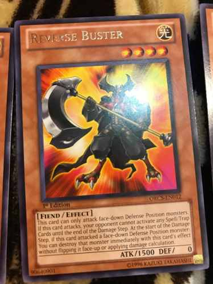 Reverse Buster - orcs-en012 - Rare 1st Edition 1