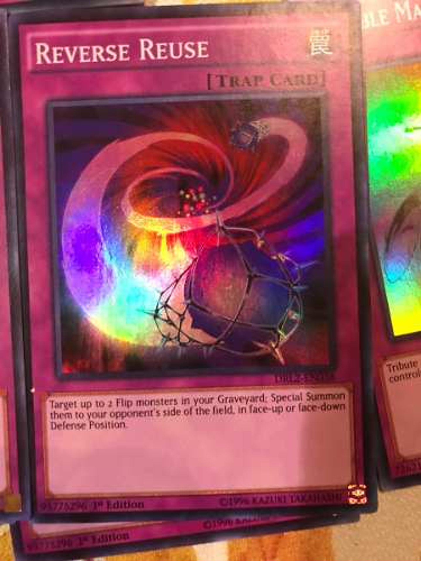 Reverse Reuse - drl2-en038 - Super Rare 1st Edition 1