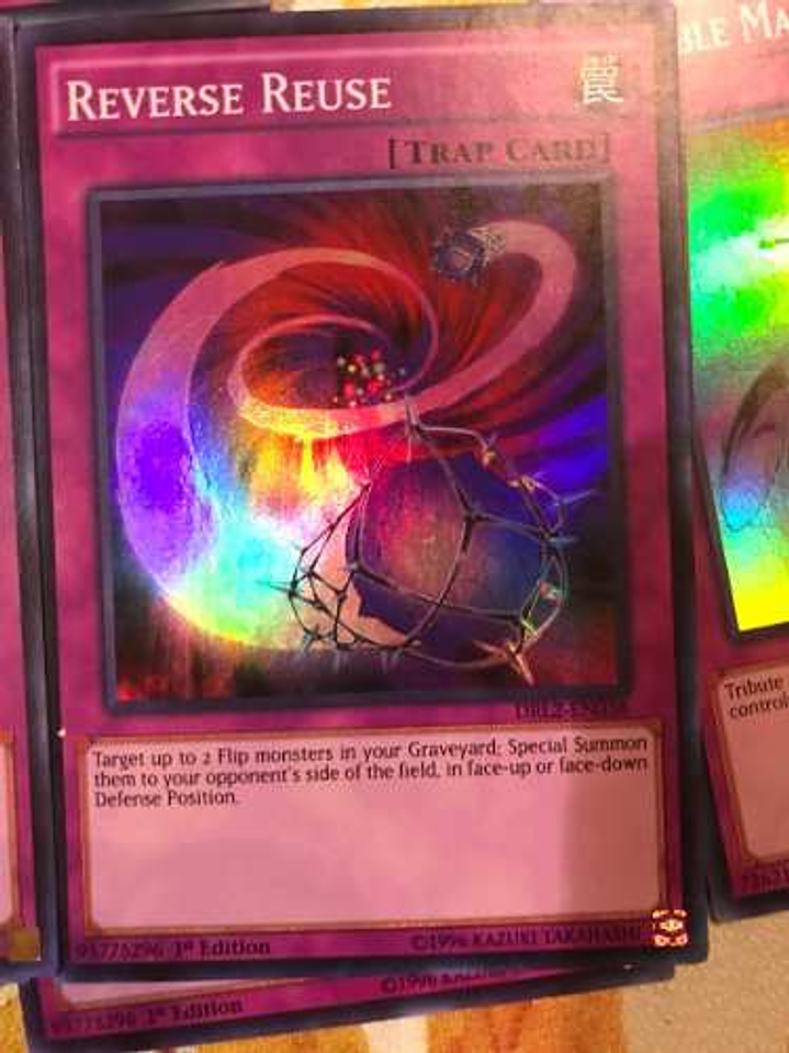 Reverse Reuse - drl2-en038 - Super Rare 1st Edition 1