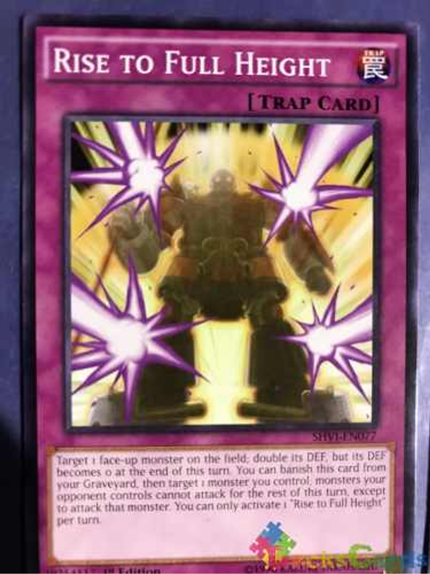 Rise To Full Height - shvi-en077 - Common 1st Edition 1