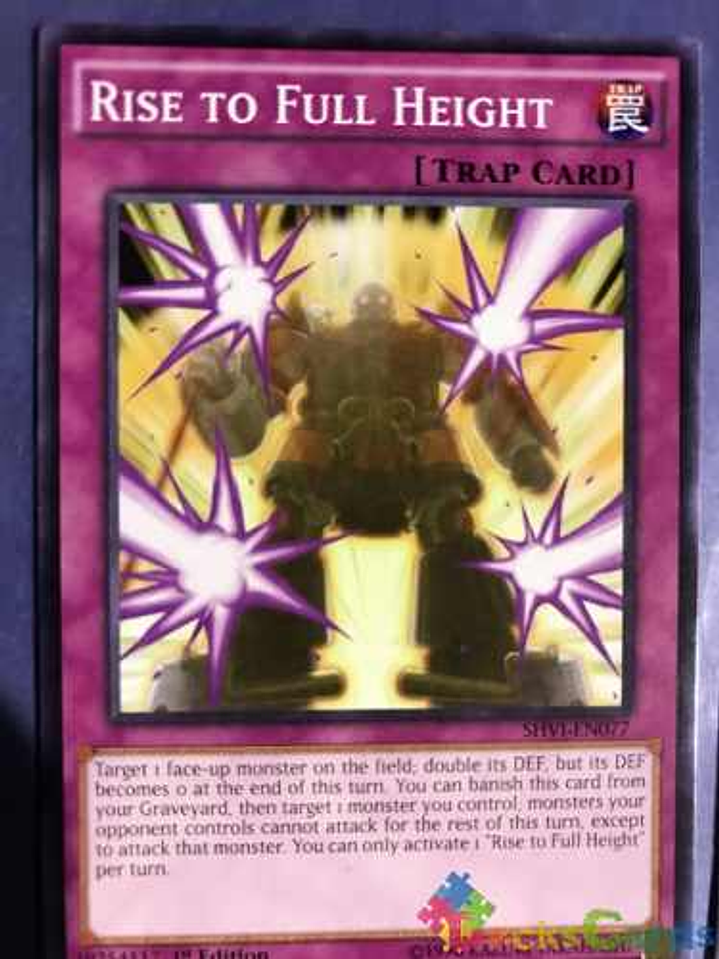 Rise To Full Height - shvi-en077 - Common 1st Edition 1