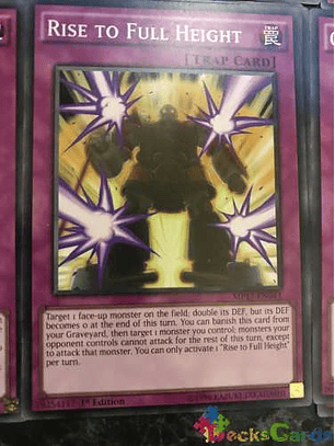 Rise To Full Height - mp17-en043 - Common 1st Edition