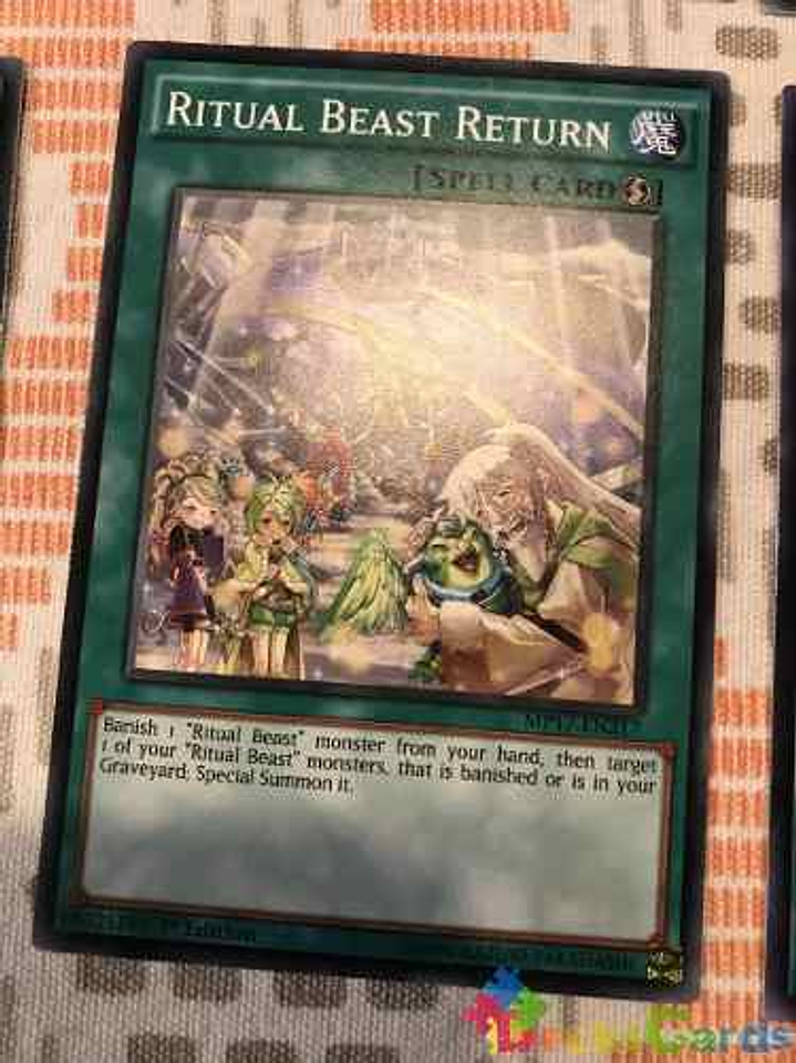 Ritual Beast Return - mp17-en217 - Common 1st Edition 1