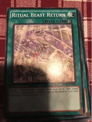 Ritual Beast Return - rate-en064 - Common 1st Edition