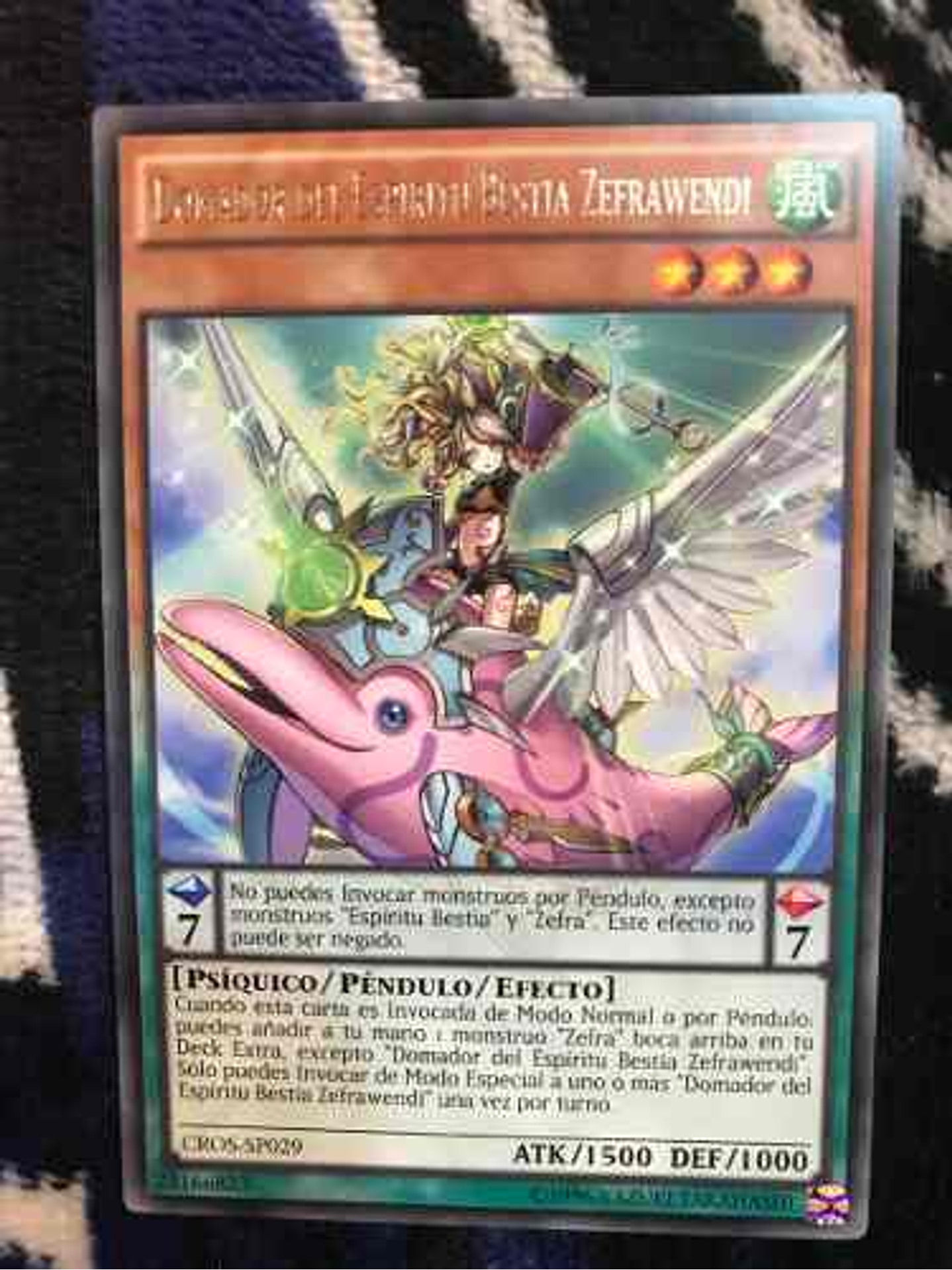 Ritual Beast Tamer Zefrawendi - cros-en029 - Rare 1st Edition 1