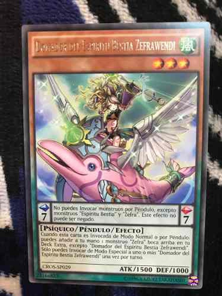 Ritual Beast Tamer Zefrawendi - cros-en029 - Rare 1st Edition 1