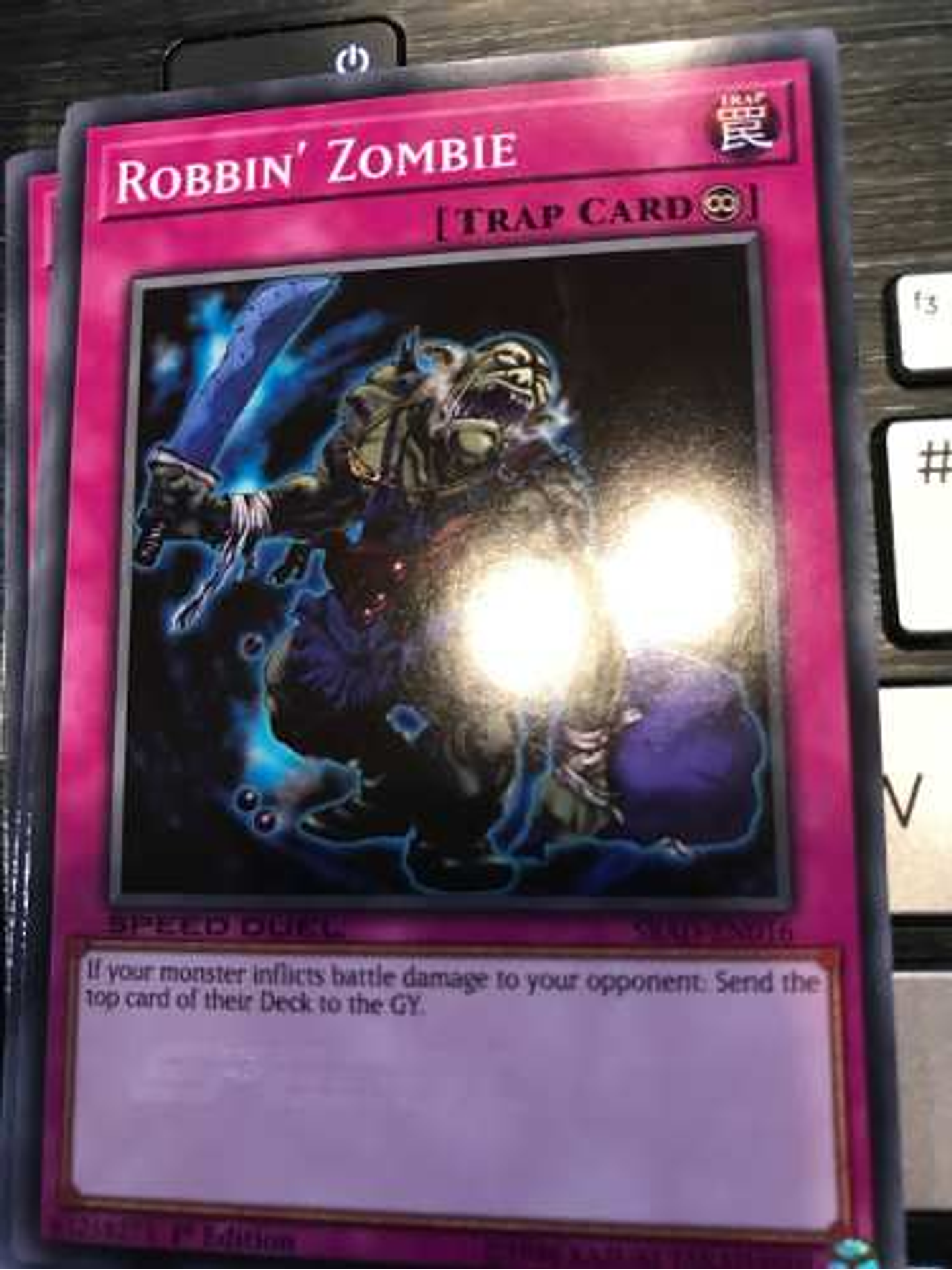 Robbin' Zombie - sbad-en016 - Common 1st Edition 1