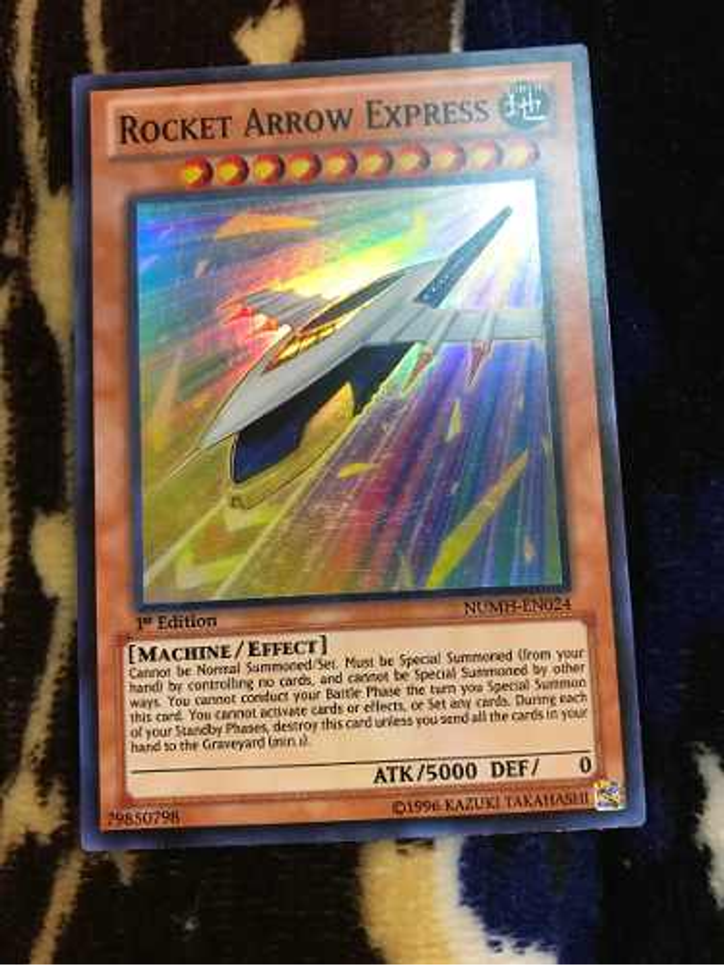 Rocket Arrow Express - numh-en024 - Super Rare 1st Edition 1