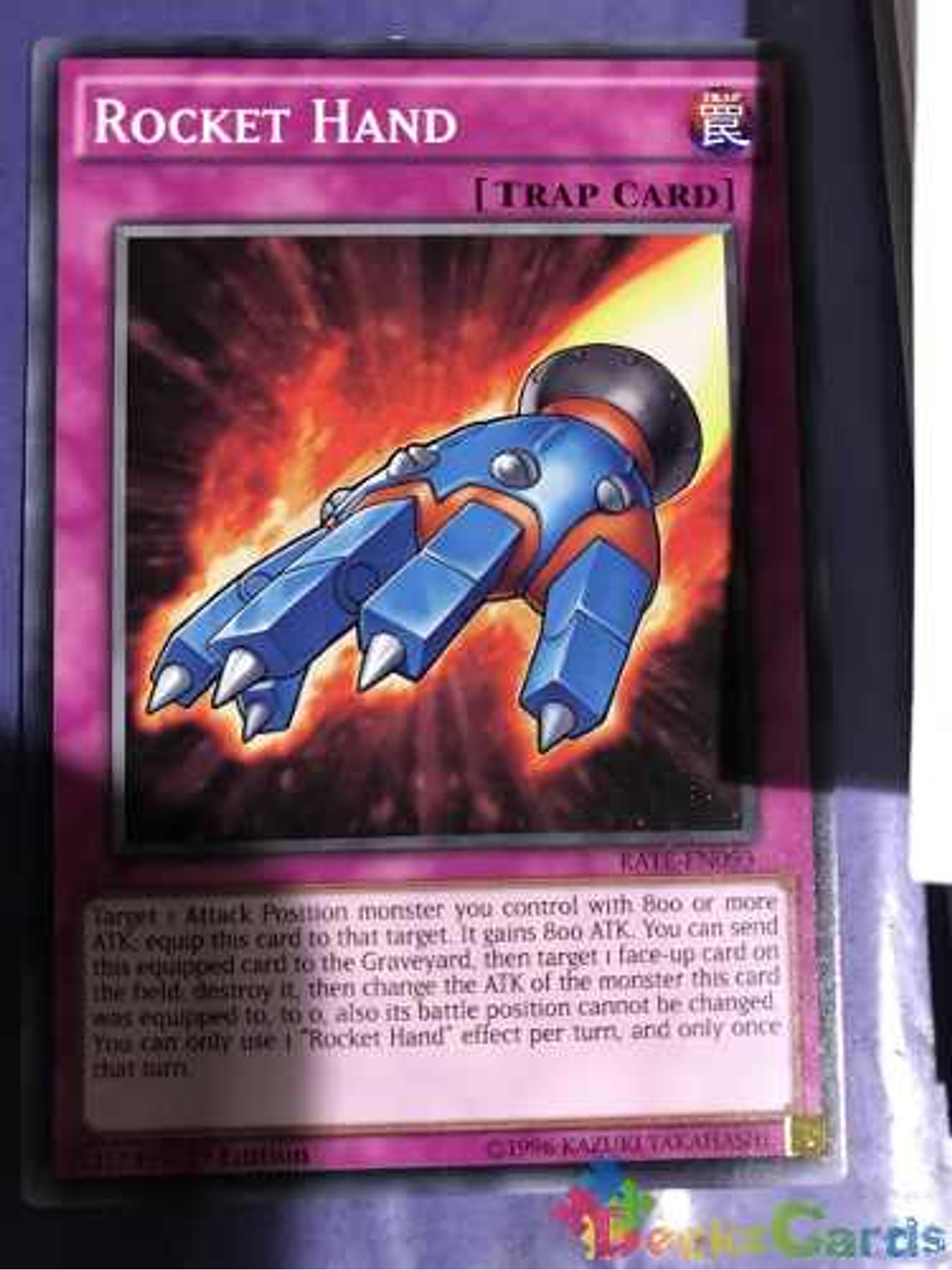 Rocket Hand - rate-en093 - Common 1st Edition 1