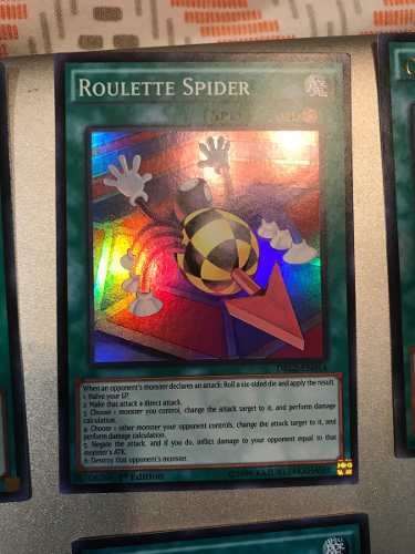 Roulette Spider - drl2-en014 - Super Rare 1st E... Roulette Spider - drl2-en014 - Super Rare 1st E...