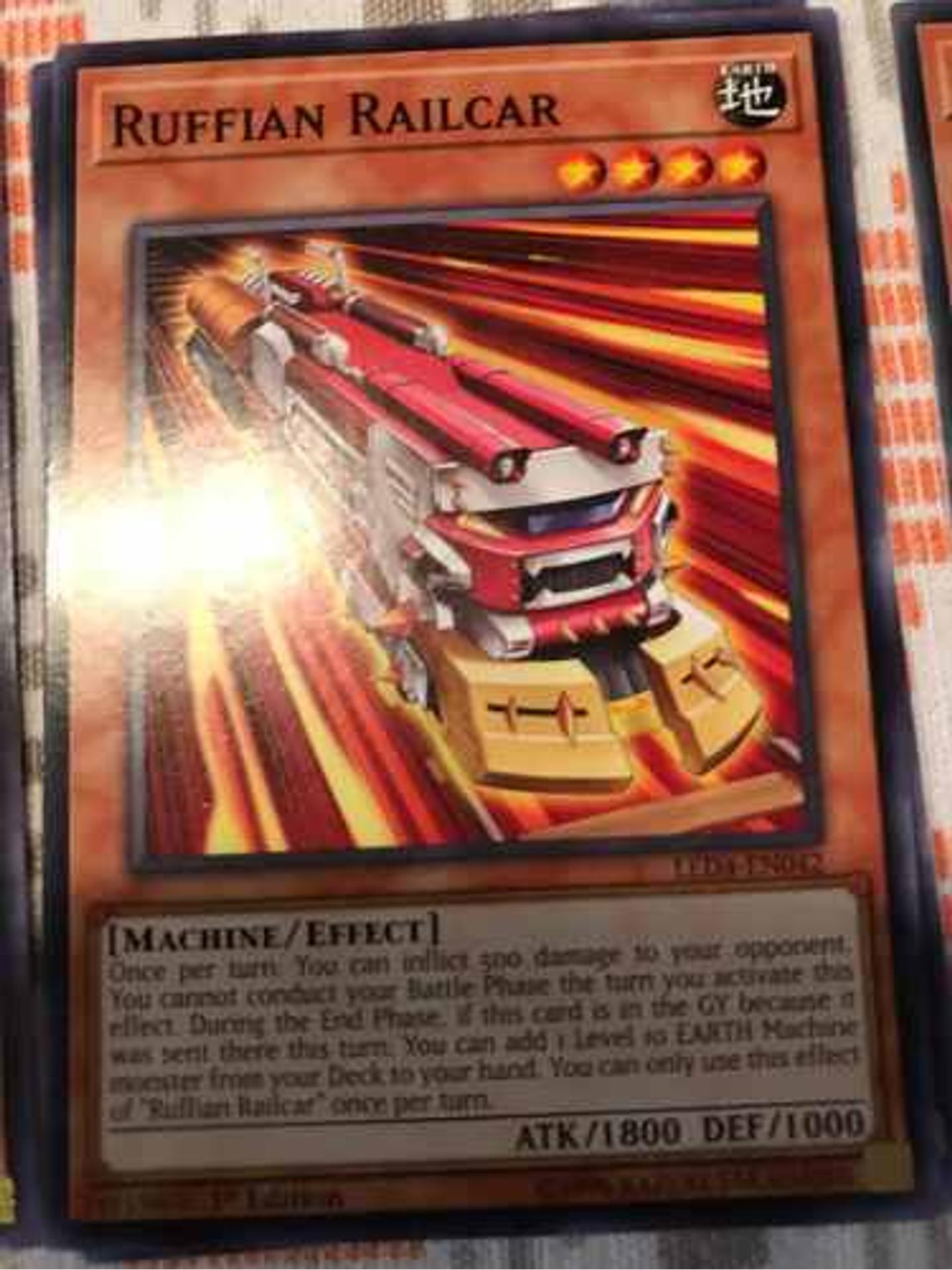 Ruffian Railcar - led4-en042 - Common 1st Edition 1