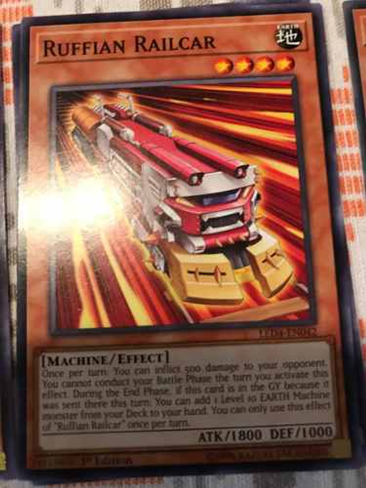 Ruffian Railcar - led4-en042 - Common 1st Edition 1
