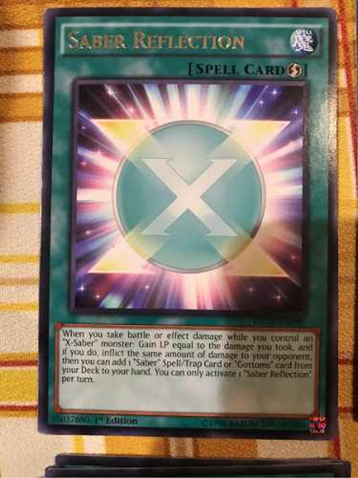 Saber Reflection - inov-en090 - Rare 1st Edition 1