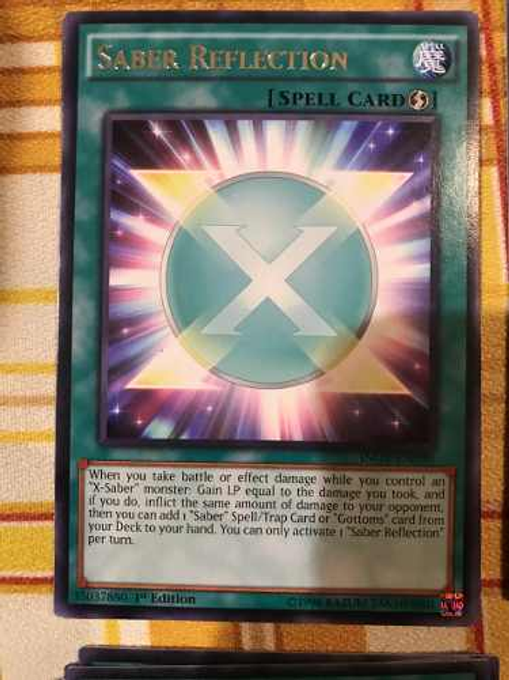 Saber Reflection - inov-en090 - Rare 1st Edition 1