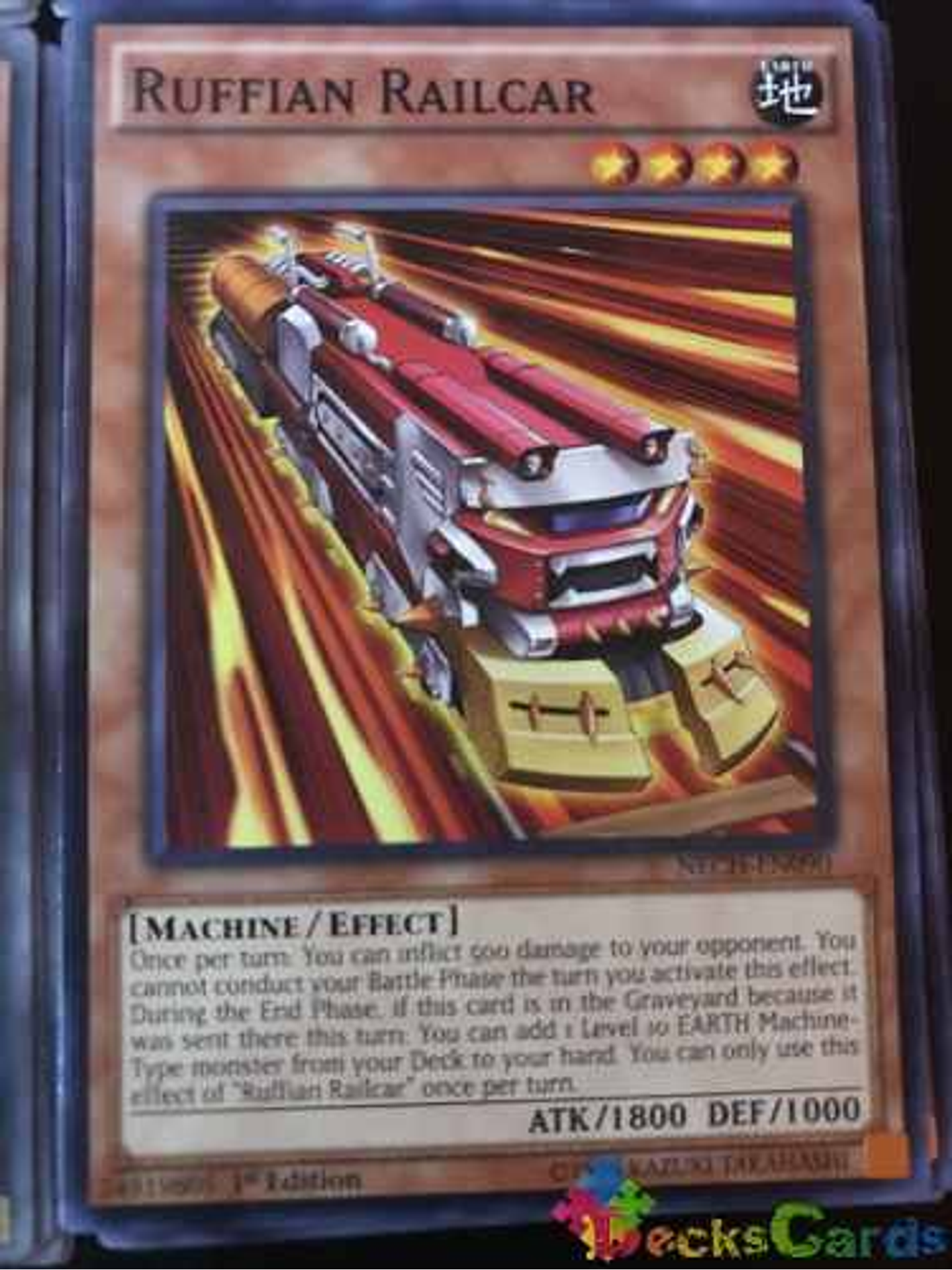 Ruffian Railcar - nech-en090 - Common 1st Edition 2
