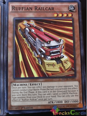 Ruffian Railcar - nech-en090 - Common 1st Edition